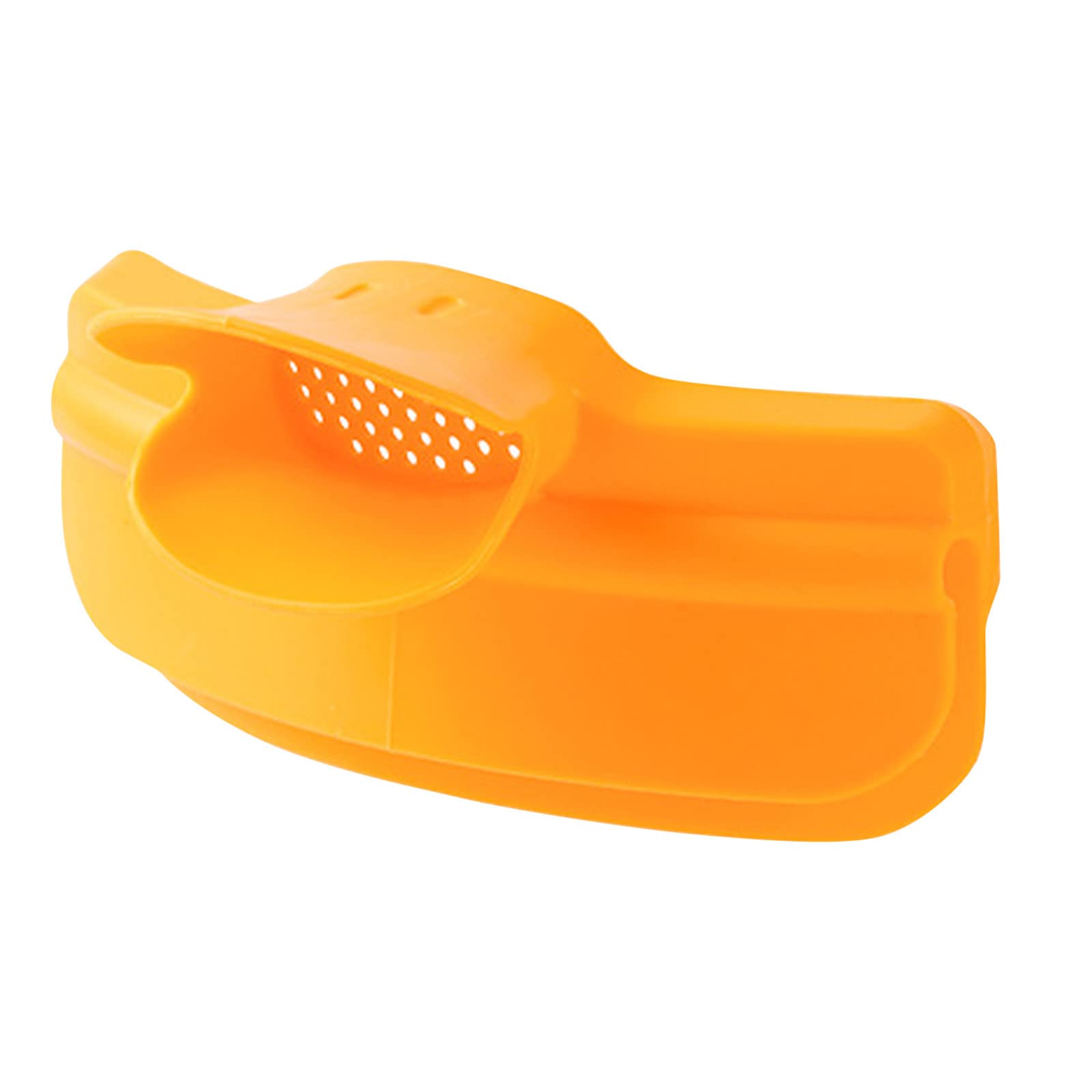 Premium Silicone Pasta Strainer - Hands-Free Clip-On Kitchen Strainer for Spaghetti, Ground Beef & More - Duckbill Round Edge Funnel Fits All Bowls - Perfect for Draining Pasta, Washing Veggies & Meal Prep