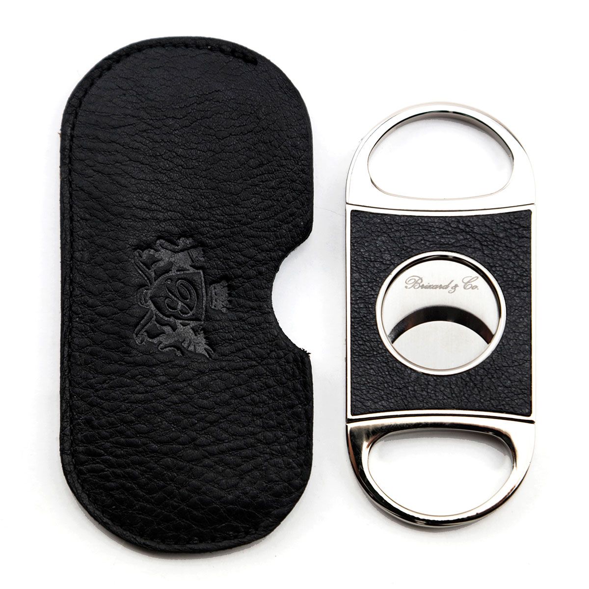 Premium Brizard & Co Double Guillotine Series II Cigar Cutter - Dakota Black Stainless Steel Blade for Smooth Cut | Perfect for Cigar Aficionados, Gifts & Special Occasions
