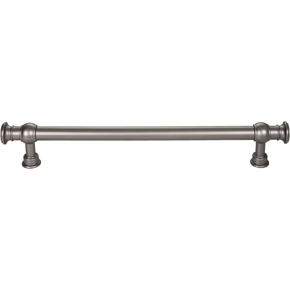 Top Knobs Ormonde 12-Inch Appliance Pull in Ash Gray - Premium Cabinet Handle for Kitchen & Bathroom Renovation