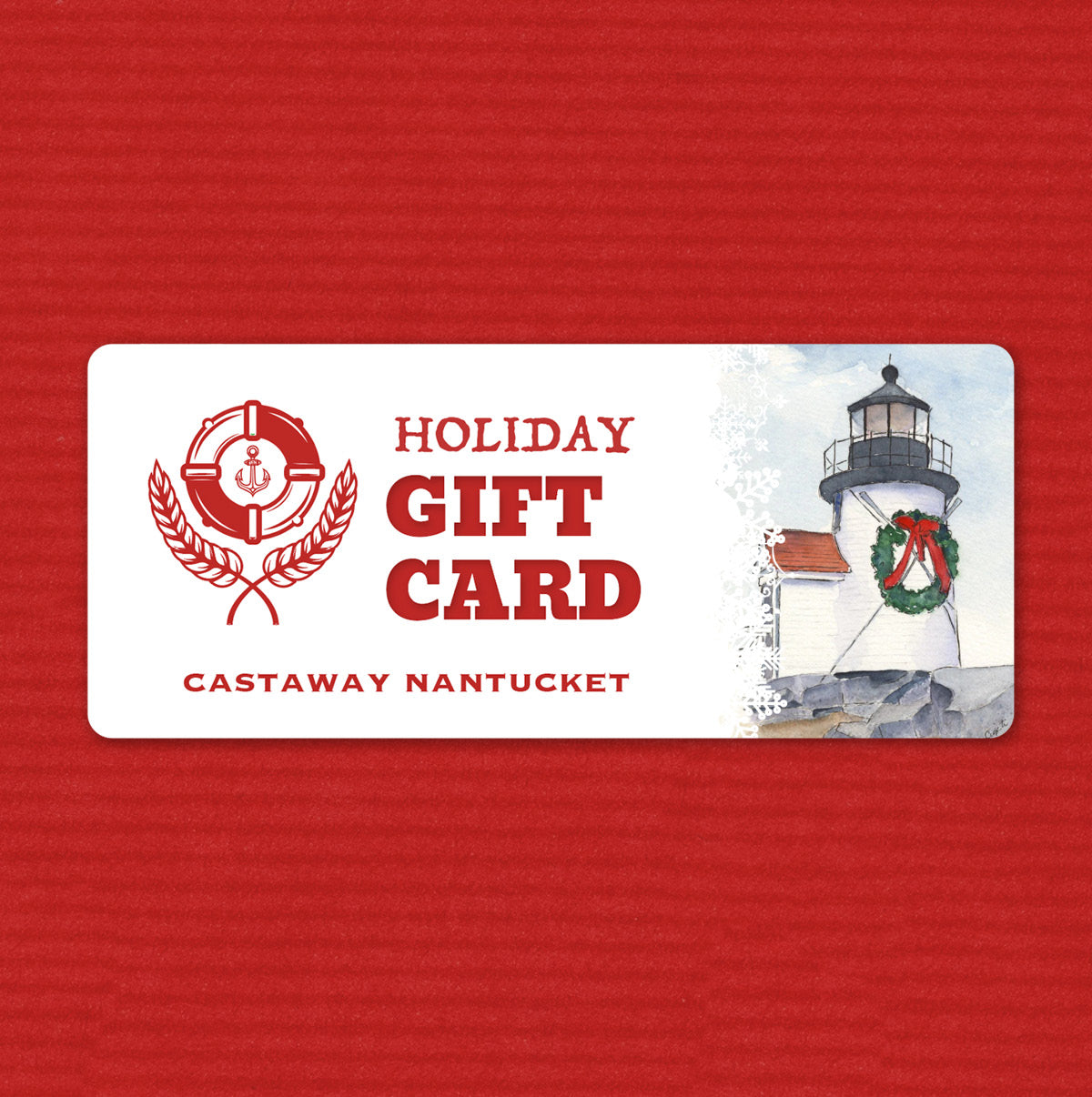The Castaway Gift Card - Perfect for Birthdays, Holidays & Special Occasions | Send as a Thoughtful Present Online