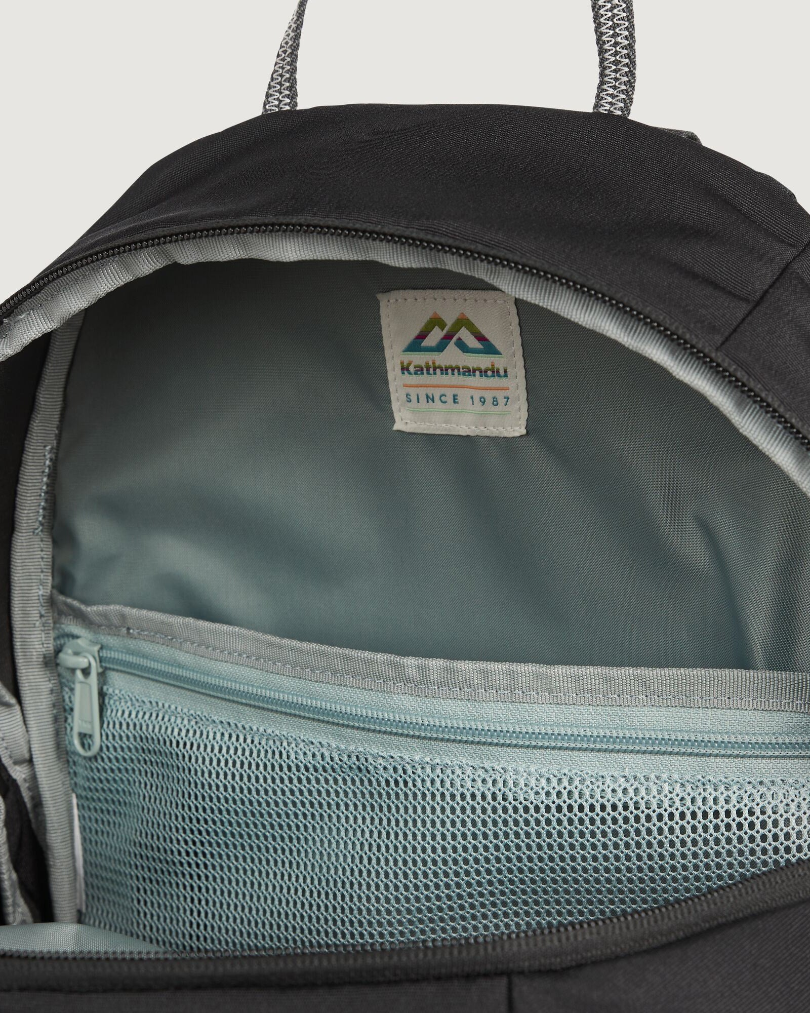 Gluon Beyond Backpack 18L Black Stingray - Lightweight Durable Hiking Backpack for Men & Women - Perfect for Travel, Camping and Outdoor Adventures