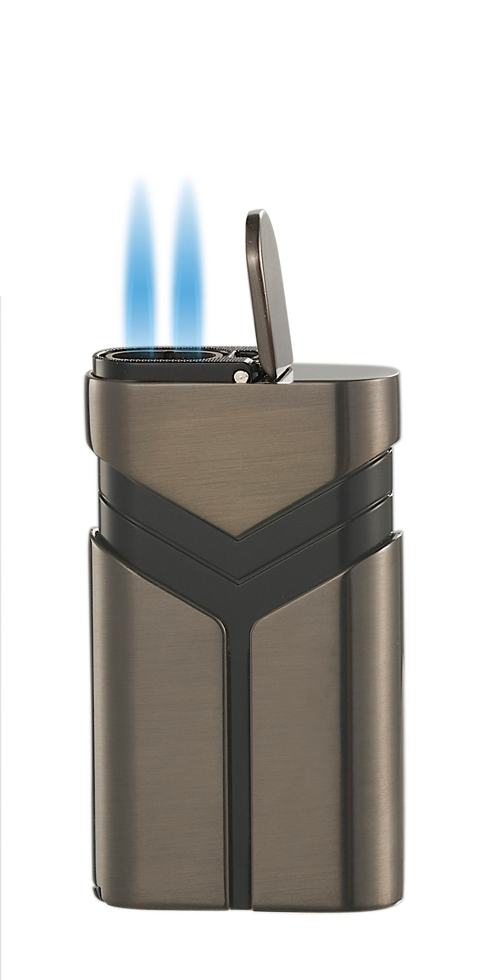 Visol Retail Package Mitchell Dual Flame Lighter - 20 Count Pack (VLR7 Mitchell Prepack) - Perfect for Candle Lighting, Outdoor Camping & BBQ Parties
