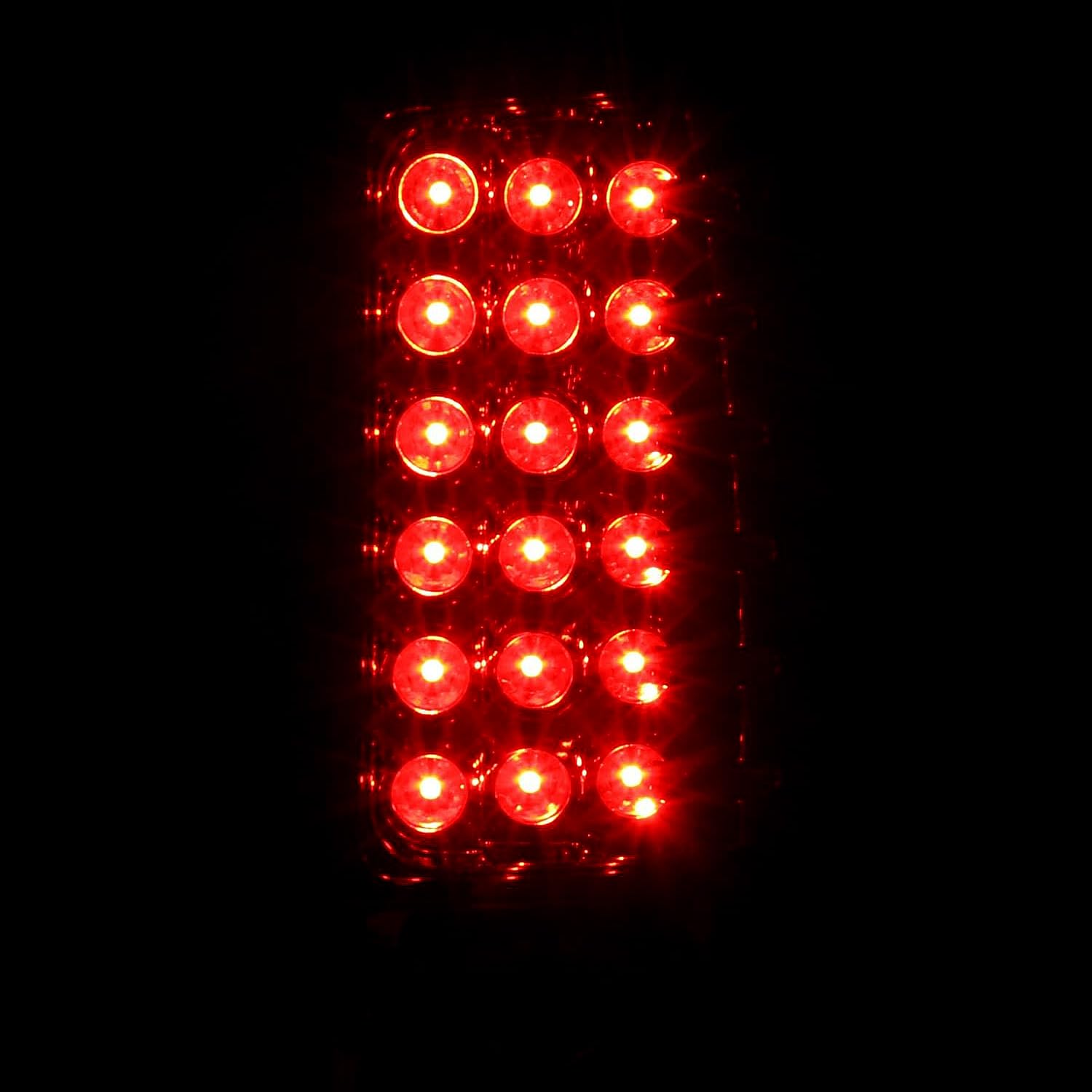 Spec-D Tuning LED Chrome Housing Clear Lens Tail Lights - Compatible with 2000-2006 Chevy/GMC Suburban, Tahoe, Yukon/Denali/XL - Left & Right Pair Assembly - Enhanced Visibility & Style for Night Driving & Custom Car Upgrades