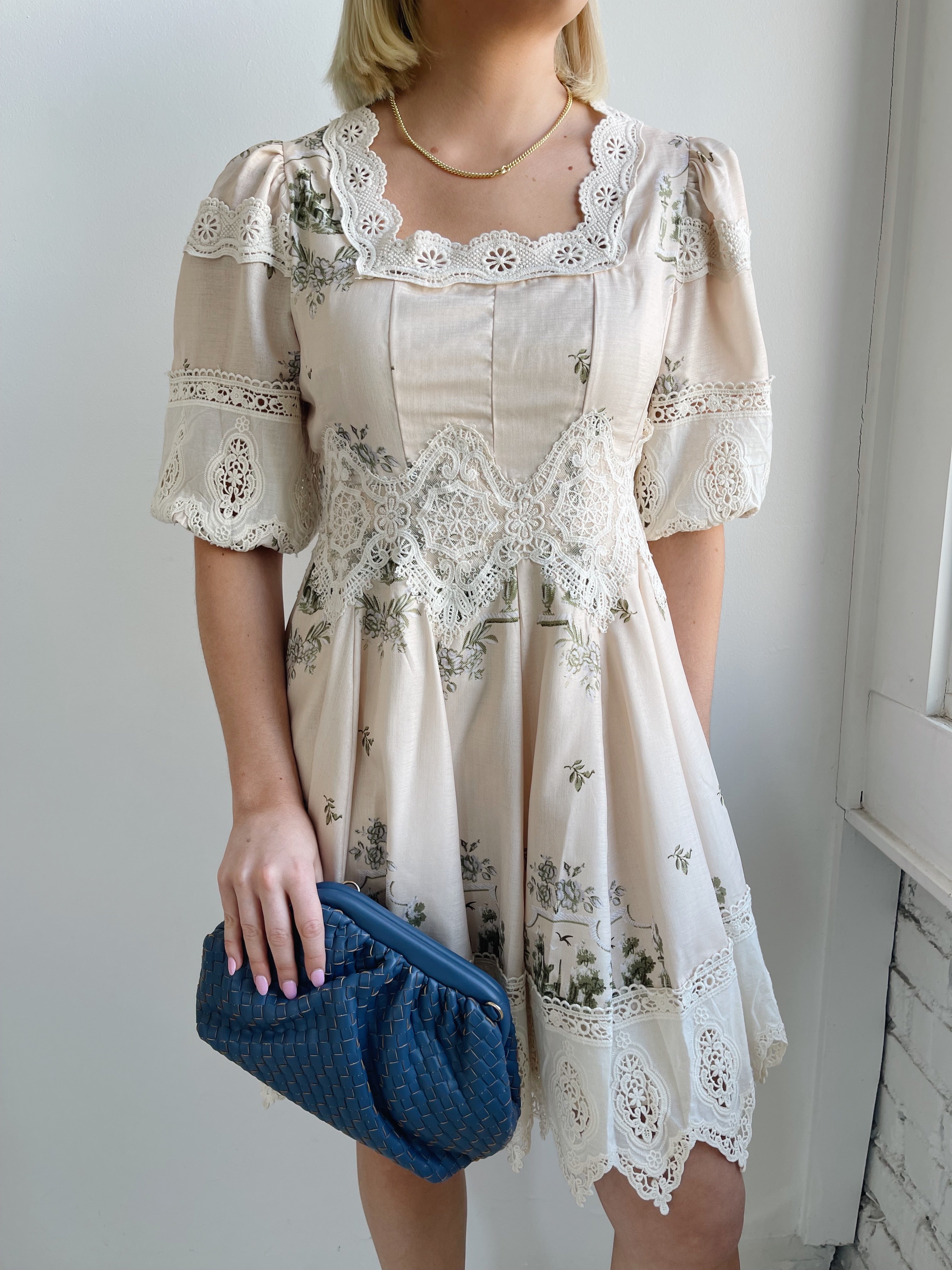 Cora Dress for Women - Elegant Flowy Midi Dress with Short Sleeves | Perfect for Summer, Beach, Wedding & Casual Wear