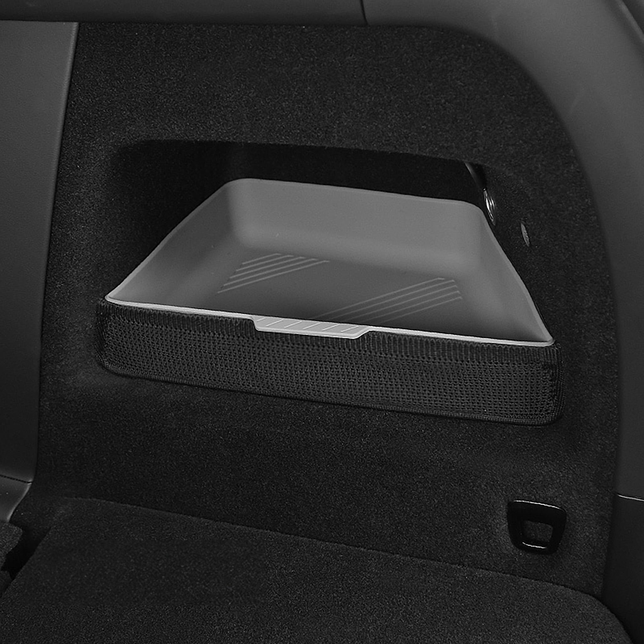 Tesla Model X 2021+ Rear Trunk Side Storage Organizer (3-Piece Set) - Perfect for Car Accessories Organization & Road Trips