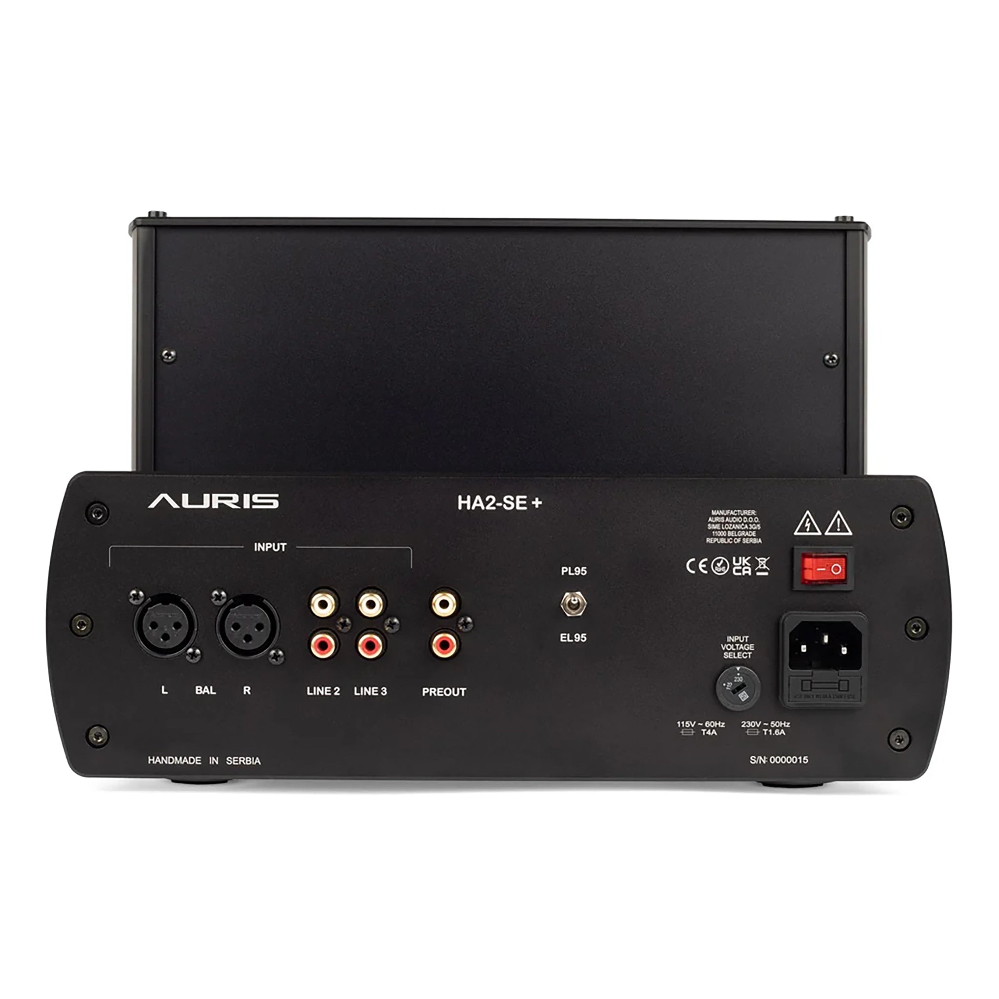 Auris HA 2 SE+ Premium Tube Headphone Amplifier for Audiophiles - Perfect for Home Listening Studios & High-End Audio Systems