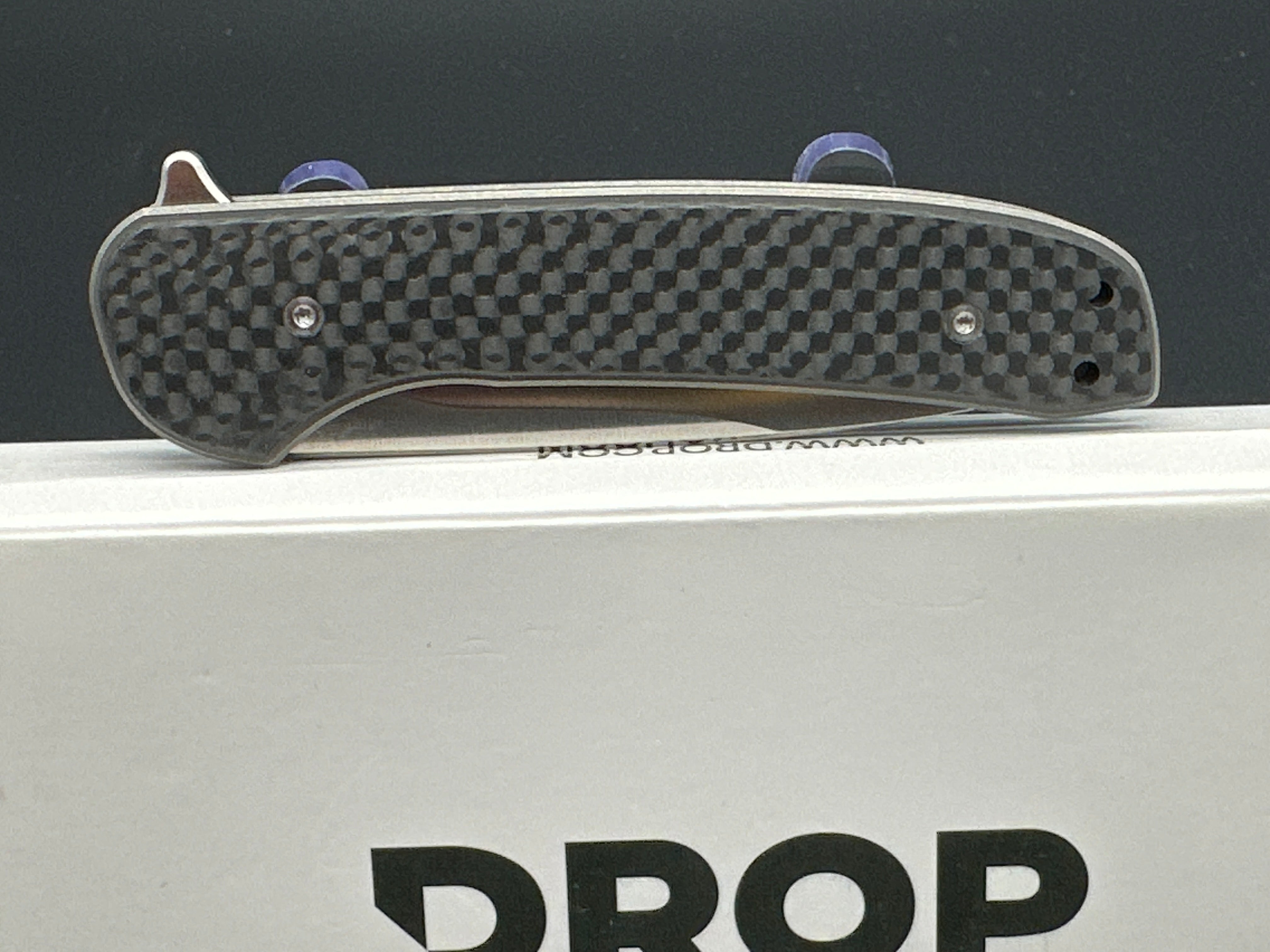 Premium Drop Ferrum Forge Gent Pocket Knife - High-Quality EDC Folding Knife for Camping, Hiking & Everyday Carry (EDC)