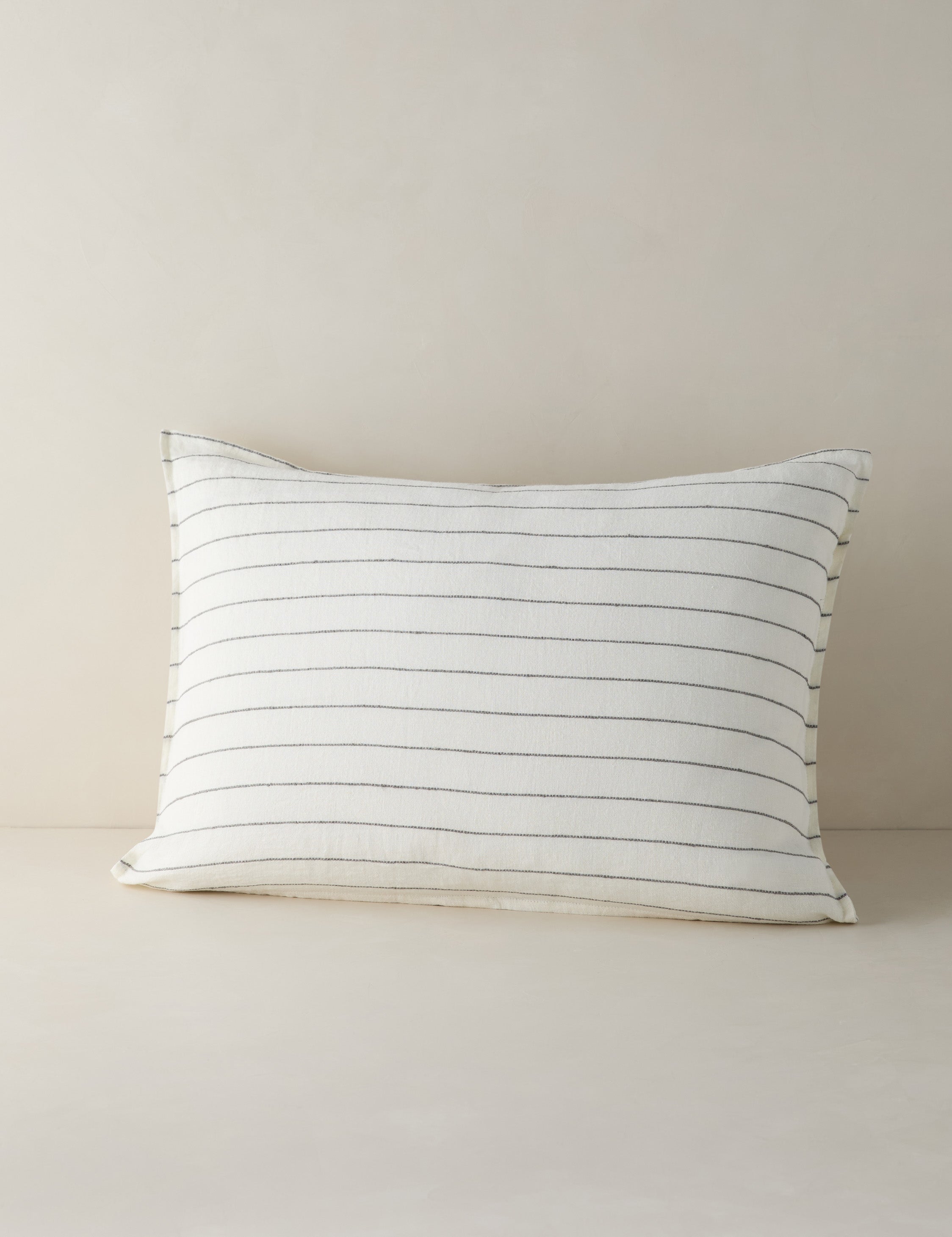 Pom Pom at Home Blake Linen Sham - Premium Soft Linen Pillowcase for Bedroom Decor, Guest Room & Cozy Home Styling