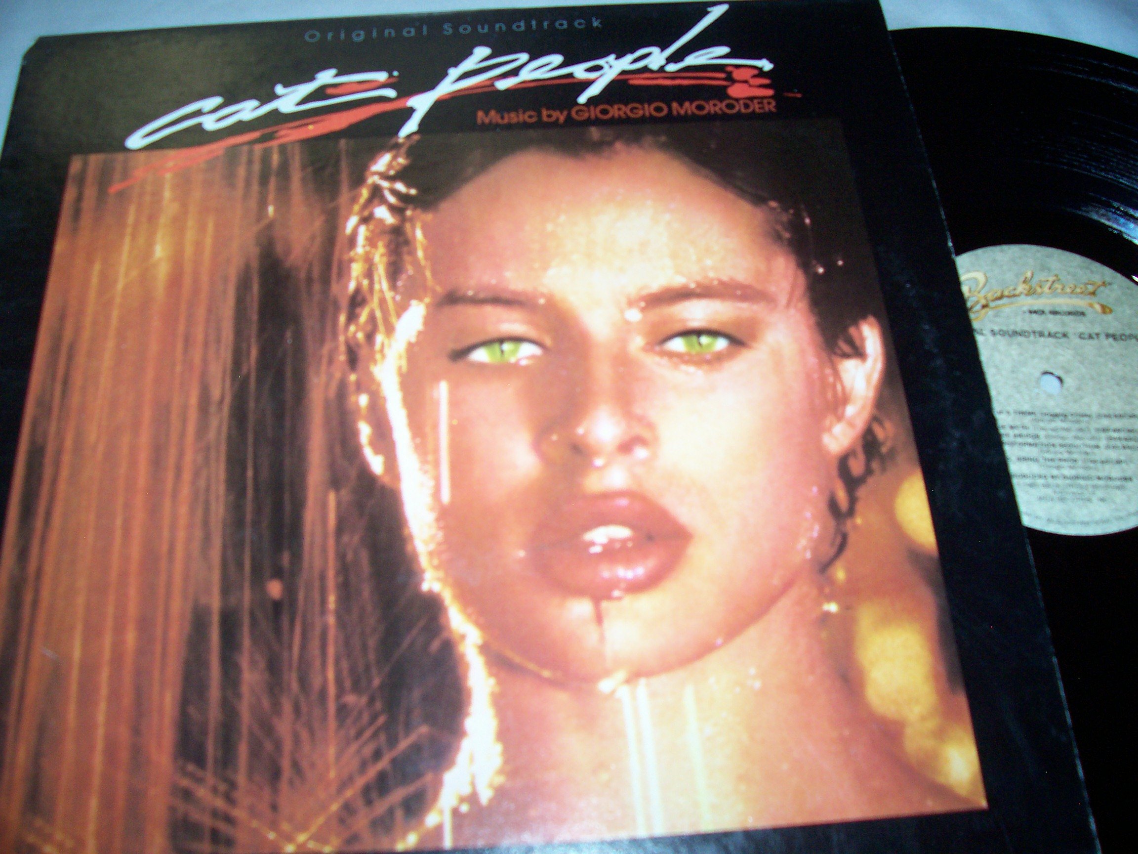 Cat People Original Soundtrack Vinyl LP Record - 80s Movie Soundtrack by Giorgio Moroder | Perfect for Vinyl Collectors & Film Music Enthusiasts | Great Gift for Cat Lovers & Retro Music Fans