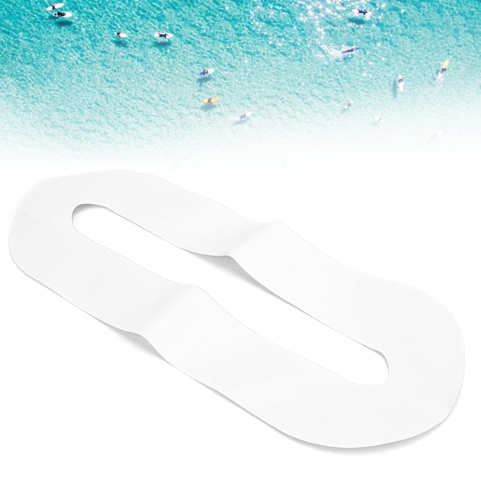 Dilwe PVC Fin Box Sticker 39x15cm (8in) - Waterproof Surfboard Fin Sticker for Inflatable SUP, Stand Up Paddle Board, Surfing - Perfect for Wave Riding, Ocean Adventures & Water Sports