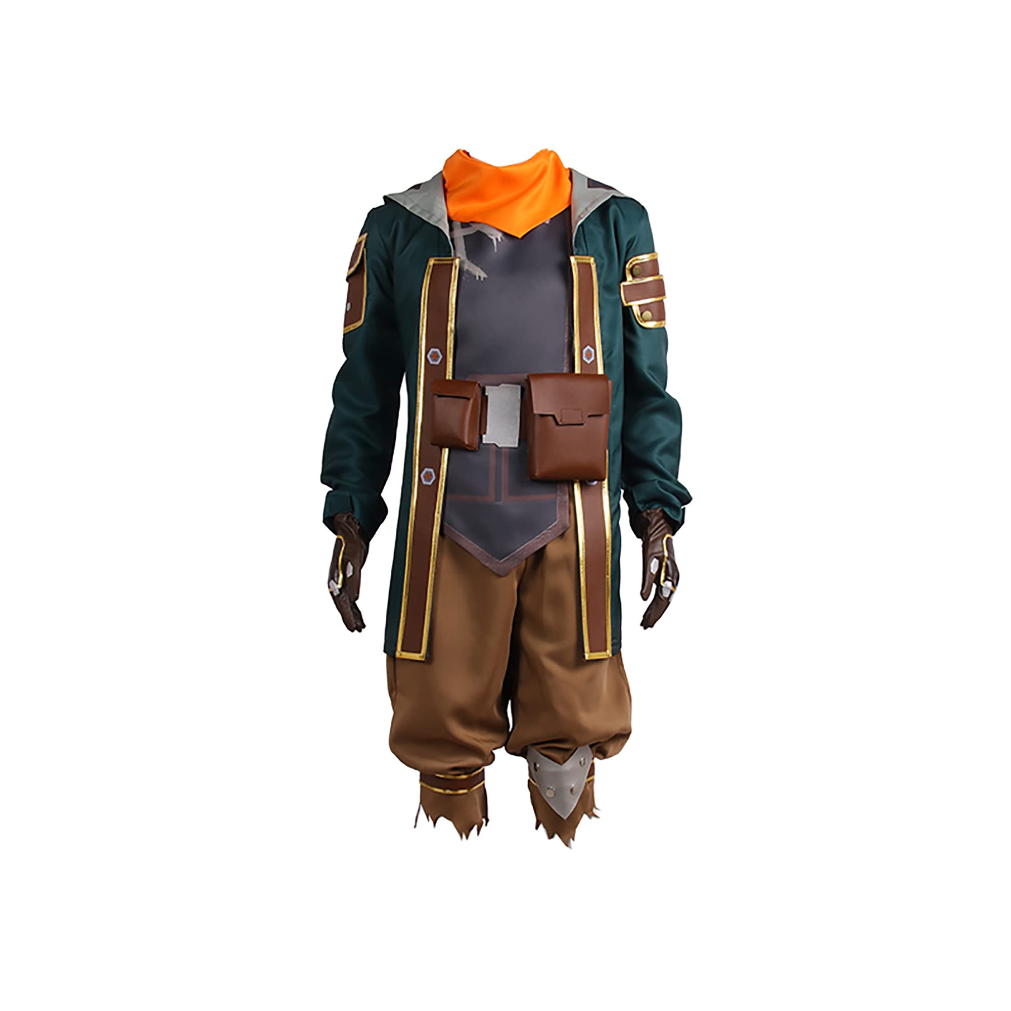 Anime Ekko Cosplay Costume for Men - Halloween Party, Carnival & Convention Outfit - Perfect for Cosplay Events, Halloween Parties & Anime Conventions