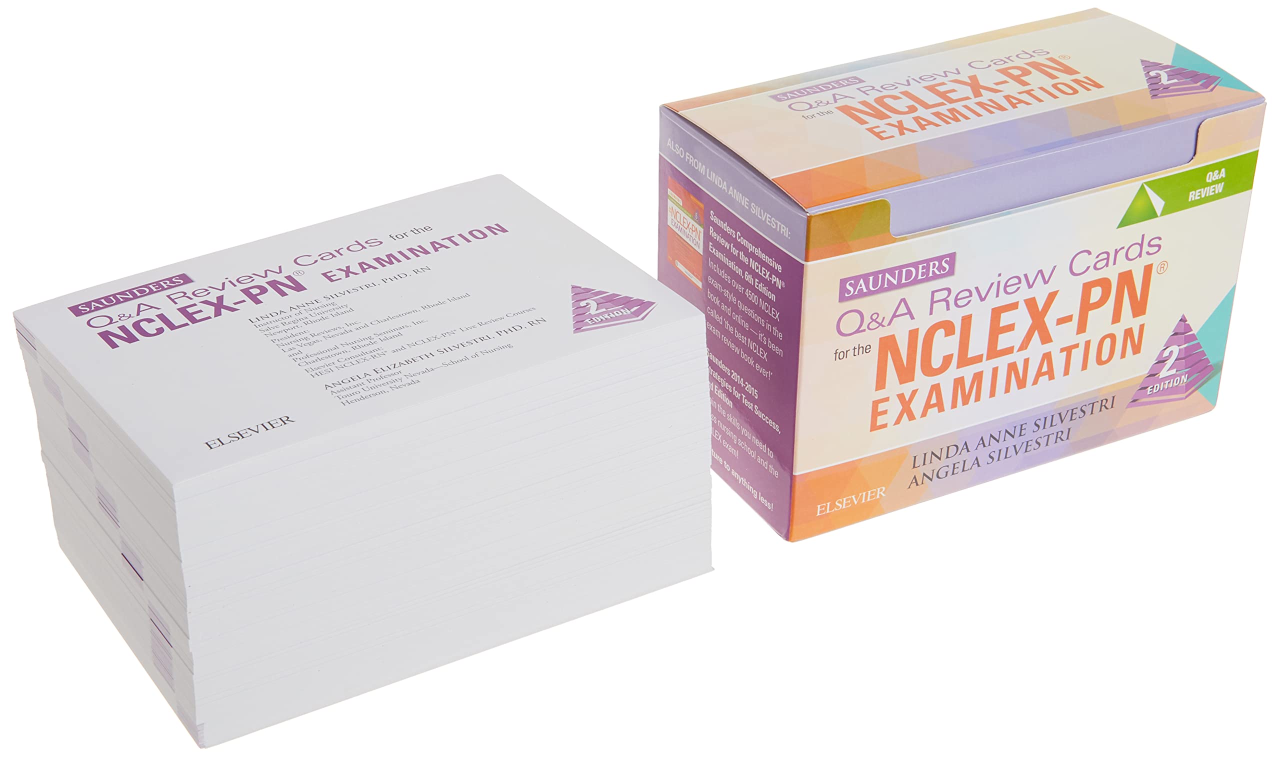 NCLEX-PN Exam Prep: Saunders Q&A Review Cards for Nursing Students – Perfect for Study Sessions & Test Practice