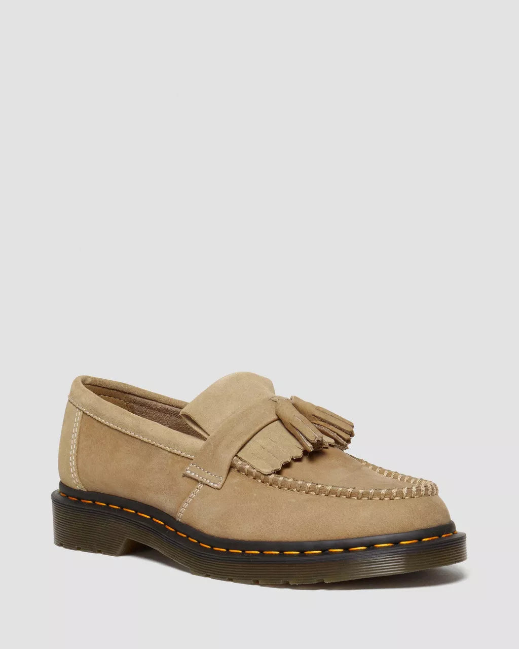 Adrian Men's Tassel Loafers - Genuine Nubuck Leather Slip-On Shoes for Business Casual & Office Wear | Comfortable Driving Shoes for Men