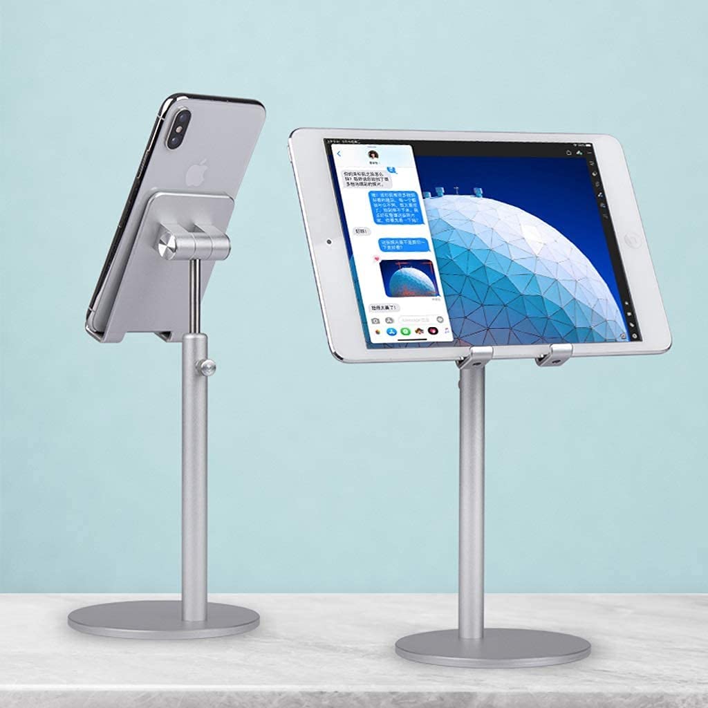 Adjustable Phone Stand Holder for Bedroom, Office, Kitchen & Bathroom - Multi-Angle Lazy Bracket for Watching Videos, Reading & Video Calls