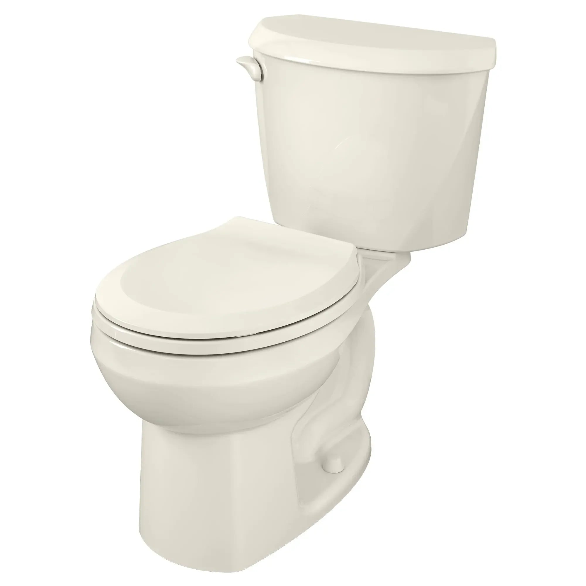 Colony® Two-Piece 1.6 GPF/6.0 LPF Standard Height Round Front Toilet Bowl Without Seat - Perfect for Small Bathrooms & Water-Efficient Homes