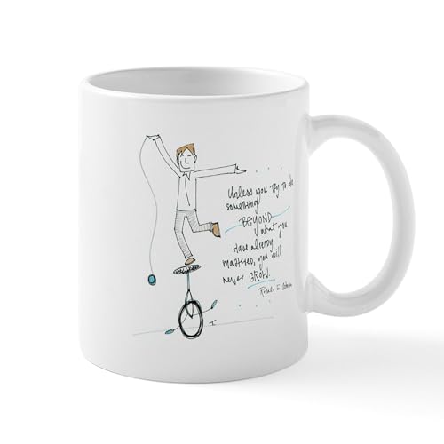 White - Keep Learning Mug