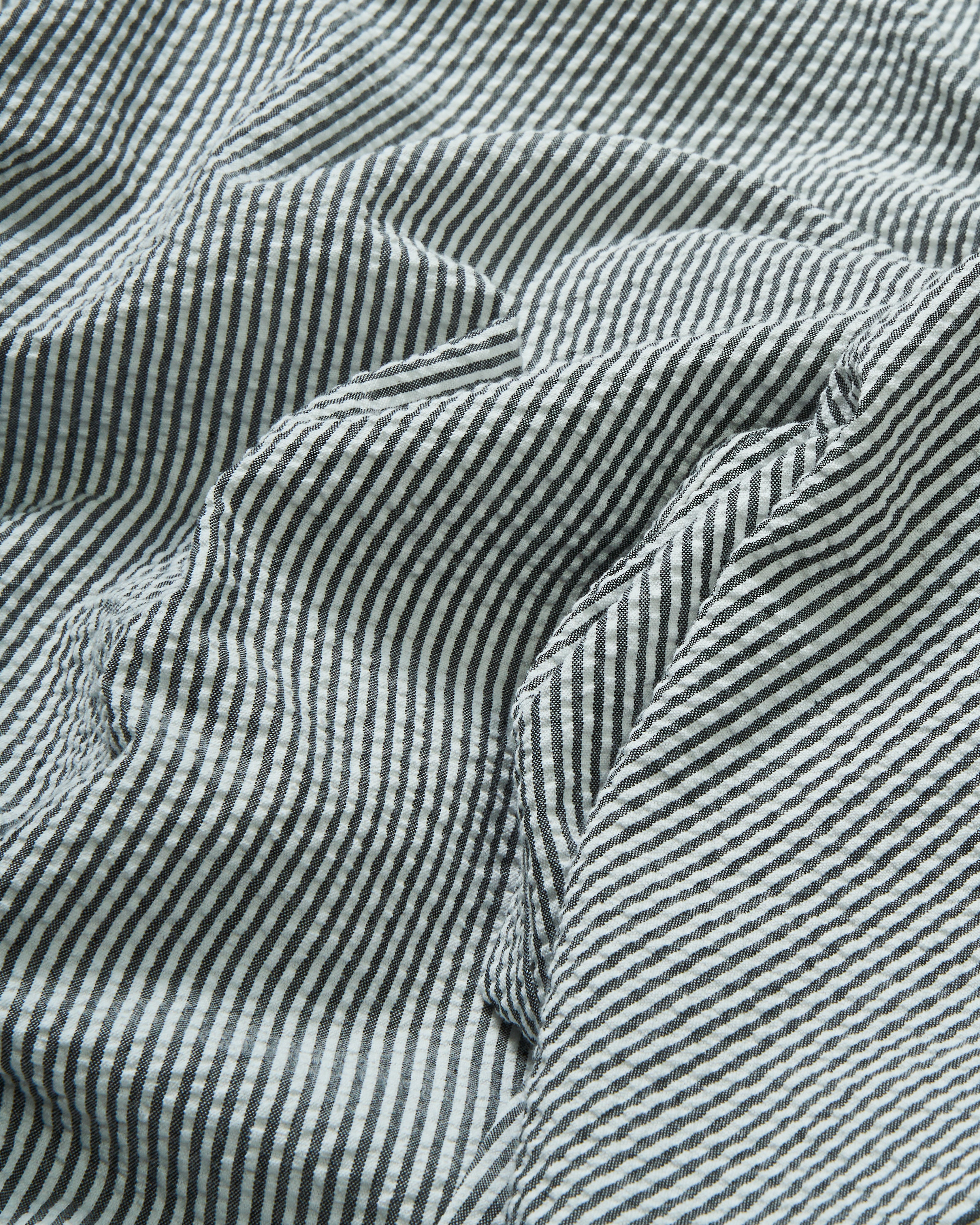 Camden Pant in Grey Seersucker - Comfortable Summer Trousers for Women | Office Wear & Casual Outfits