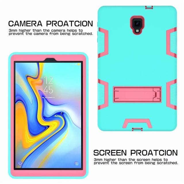 Samsung Galaxy Tab A 10.5 (2018) 32GB/64GB Tablet - T590/T595/T597 Model - Rugged Shockproof Case with Adjustable Stand - Perfect for Outdoor Work, Travel & Kids Use