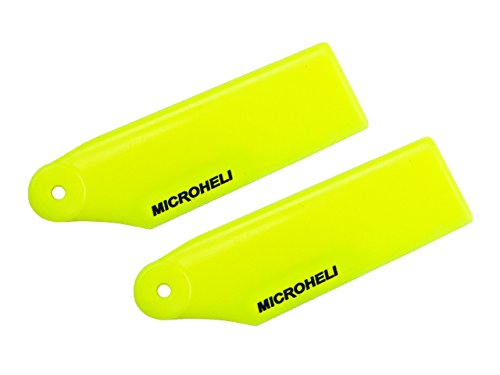 Microheli 34mm Plastic Tail Blade (Yellow) for BLADE 180 CFX Helicopter - MH-18FX030YL - Perfect for RC Helicopter Upgrades & Replacement Parts