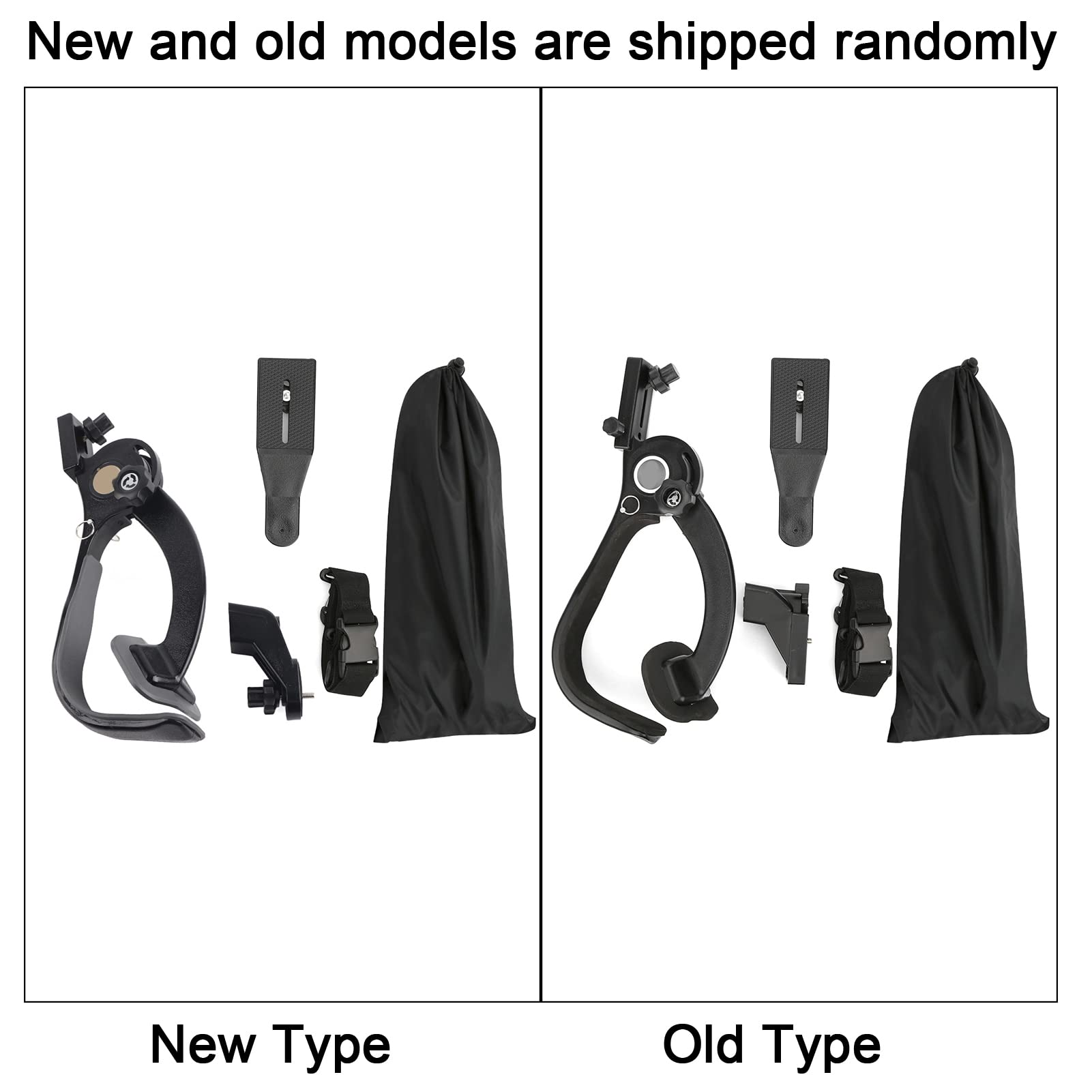 DSLR Shoulder Rig Stabilizer - SR500 Black for Outdoor Photography