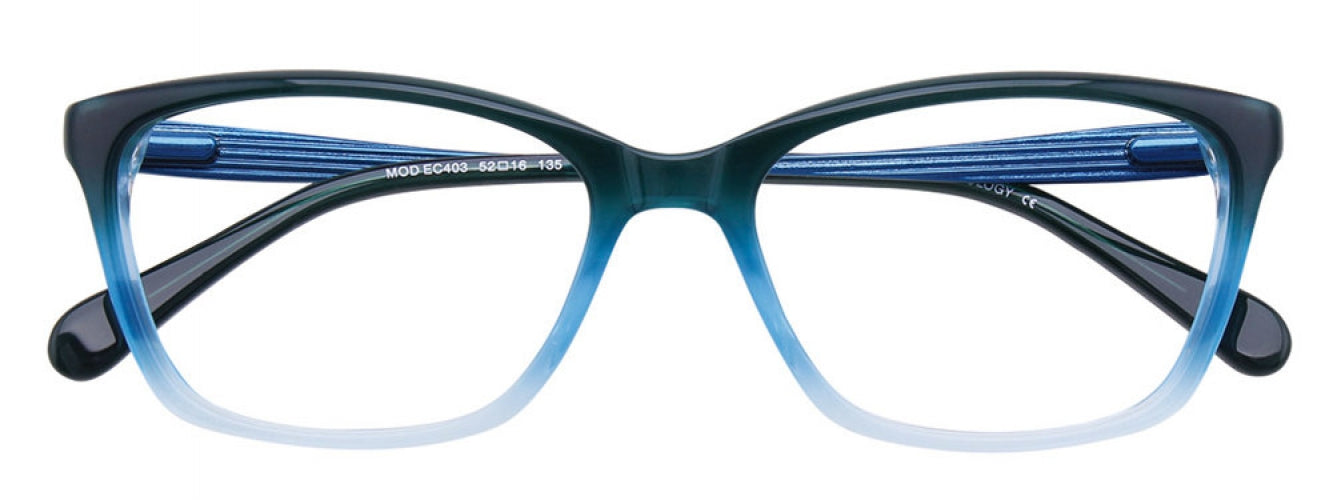 Aspex EC403 Lightweight Full Rim Eyeglasses for Men & Women - Trendy & Durable Eyewear for Work, Reading & Everyday Use
