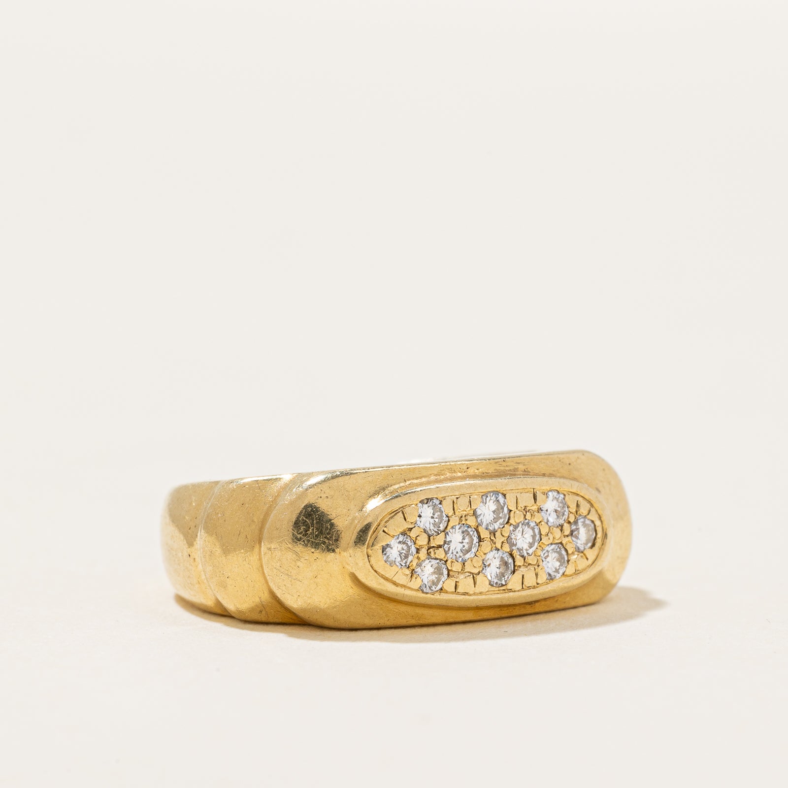 0.14ctw Diamond Cluster Ring - Size 3.25 - Elegant Wedding Band, Anniversary Gift for Her - Perfect for Engagements, Proposals & Special Occasions