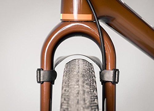 Ass Savers Mudder Mini - Lightweight Bicycle Mudguard for Face & Headset Protection | Anti-Slip Straps for Secure Fit | Compatible with 32-55mm Tire Widths | Perfect for Cross & Gravel Bikes | Ideal for Wet & Muddy Trail Rides