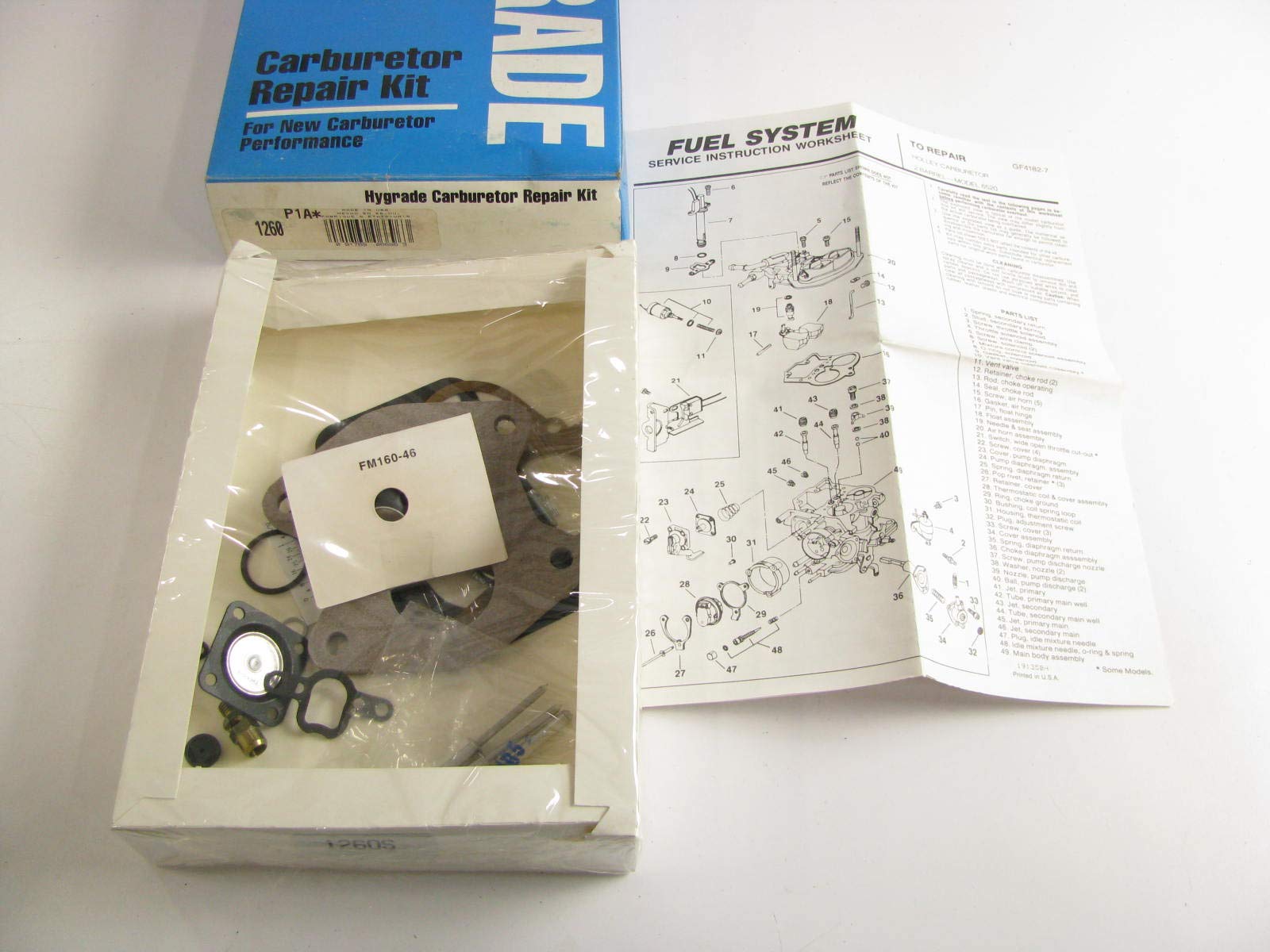 Standard Motor Products 1260 Carburetor Kit - Engine Repair & Maintenance