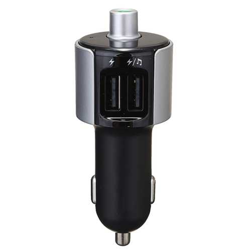 5V 3.4A Fast Dual USB Car Charger Adapter - Compatible with Tablets, Smartphones & Wireless Bluetooth Devices - Perfect for Road Trips & Long Commutes