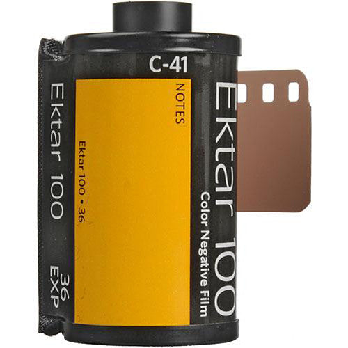 Kodak Professional Ektar 100 Color Negative Film - 35mm, 36 Exposures - Perfect for Landscape, Portrait & Travel Photography