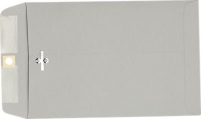 500 Pack 9x12 Gray Kraft Clasp Envelopes - Secure Mailing & Document Storage for Business, Office, and Legal Documents