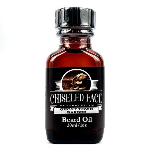 Ghost Town Barber Beard Oil for Men - 1oz Natural & Hydrating Beard Care - Perfect for Daily Grooming & Styling