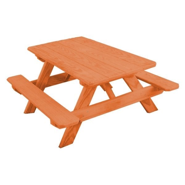Pressure Treated Pine Kids Picnic Table - Durable Outdoor Children's Furniture for Backyard, Patio & Playground - Perfect for Playdates, Birthday Parties & Family Gatherings