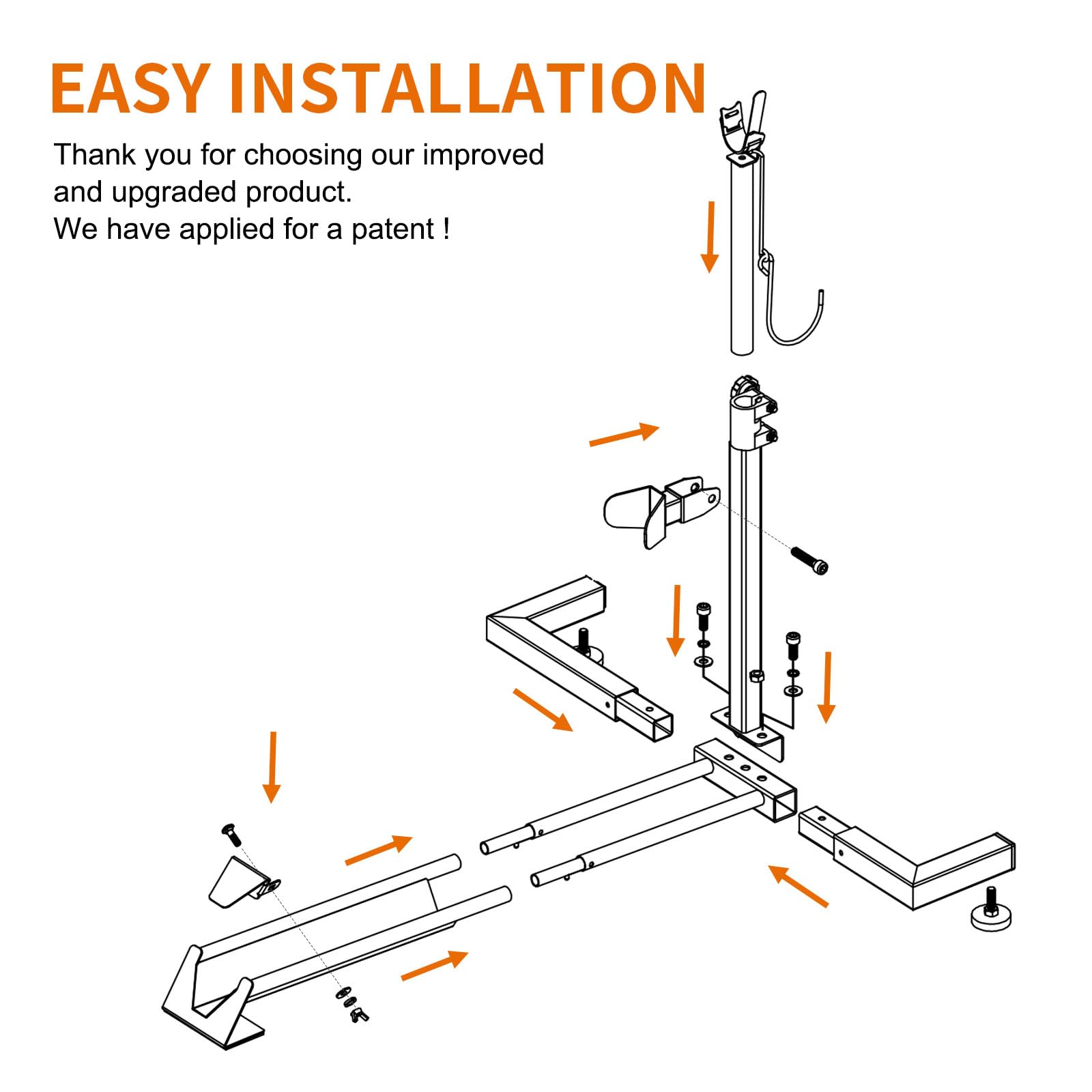 Vertical Bike Rack for Garage & Indoor Storage - Adjustable Space-Saving Bicycle Stand | Perfect for Small Spaces, Apartments & Home Organization