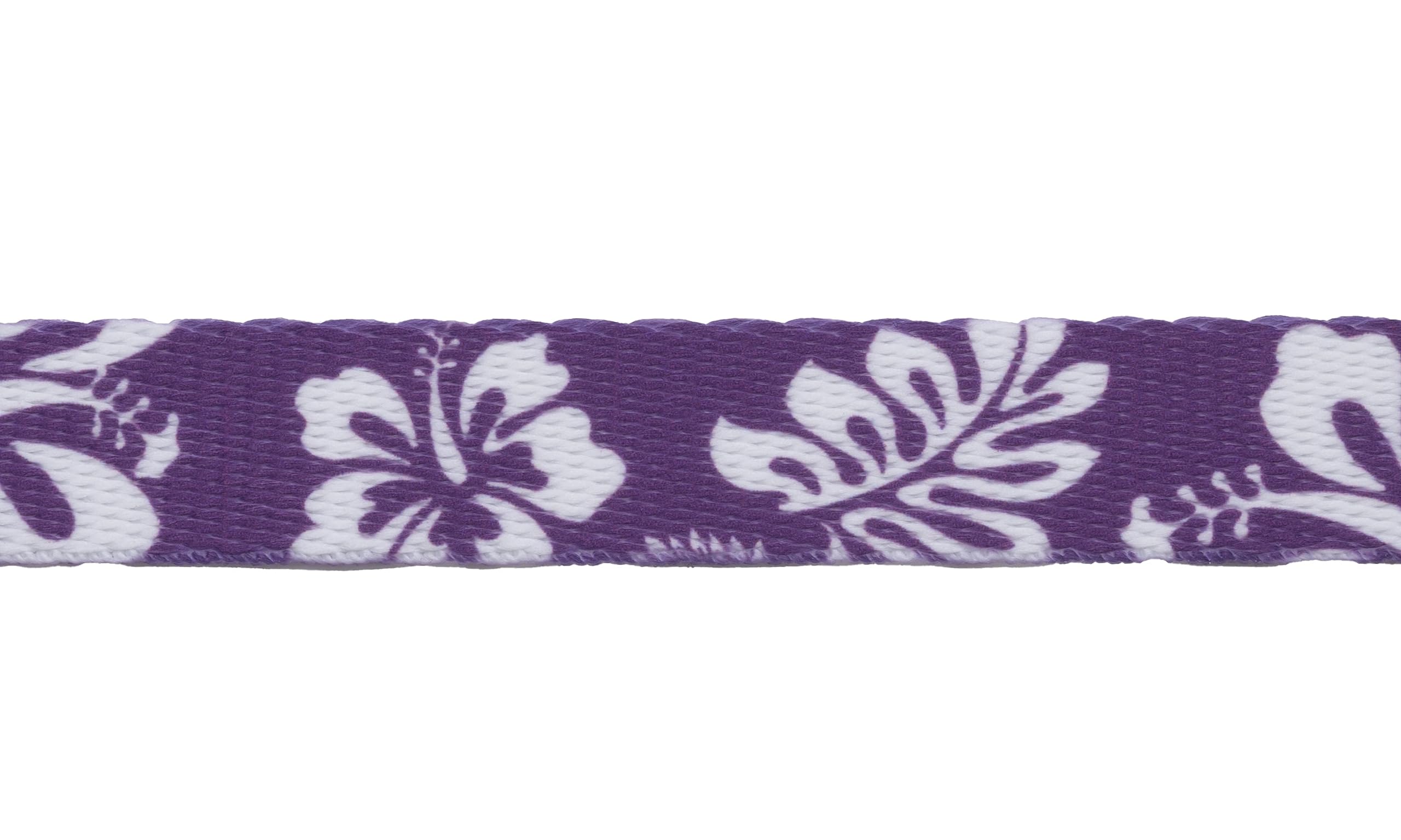 Country Brook Design - Purple Hawaiian Polyester Webbing for DIY Crafts, Dog Collars, and Outdoor Gear Accessories