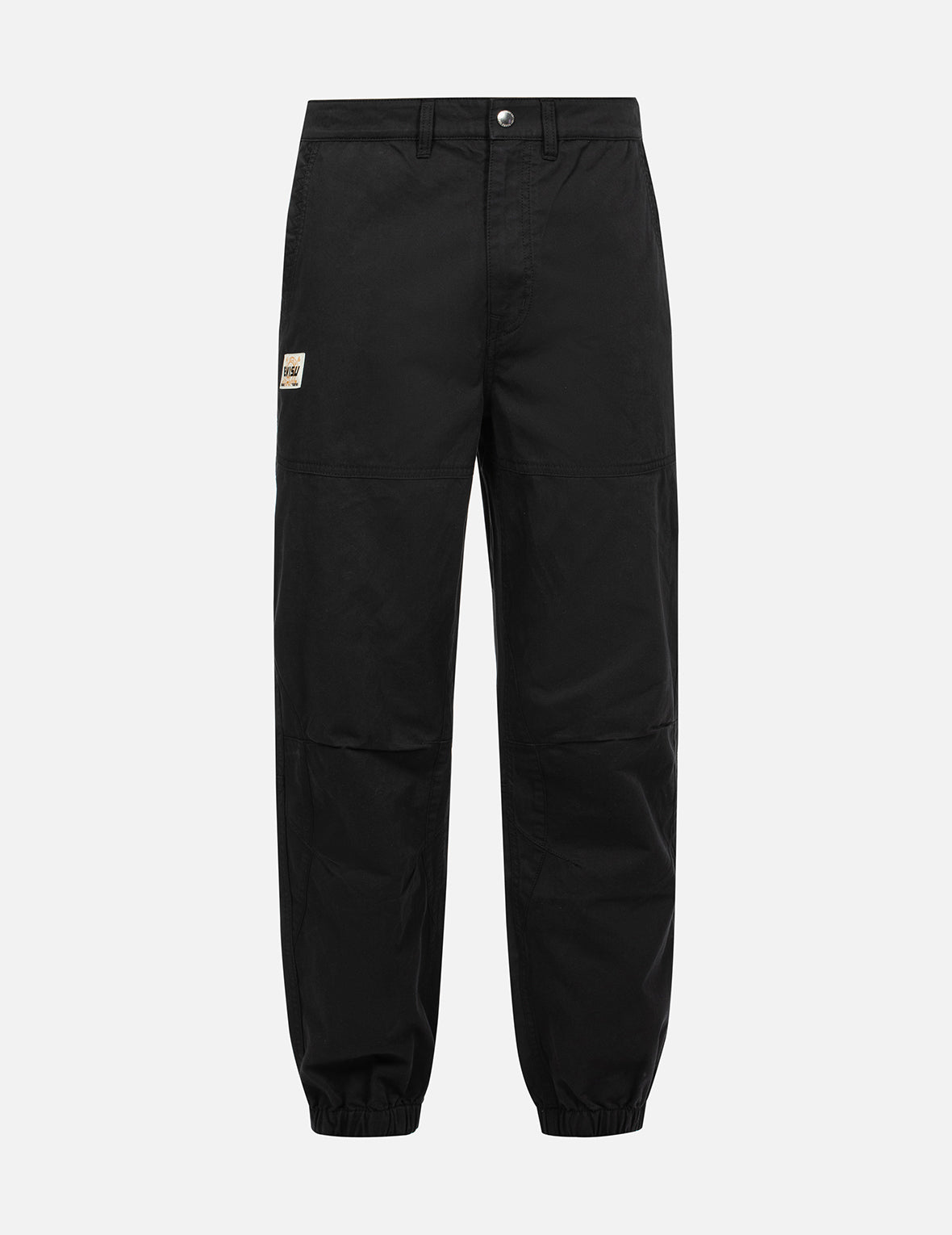 Seagull Appliqué Embroidery & Slogan Print Relaxed Fit Cargo Pants for Men - Comfortable Streetwear & Casual Outdoor Hiking Pants