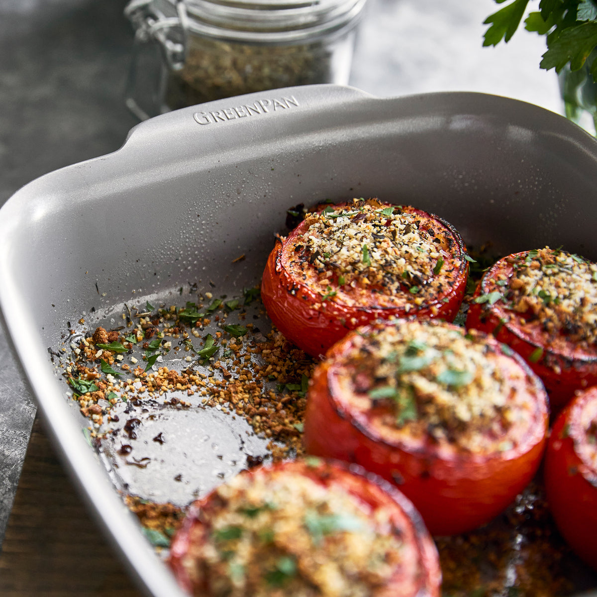 Premiere Nonstick Ceramic Baking Dish - 8 x 8 Inch Square Ovenware for Casseroles, Brownies & Lasagna | Durable & Easy Clean Bakeware for Home Cooking & Holiday Meals