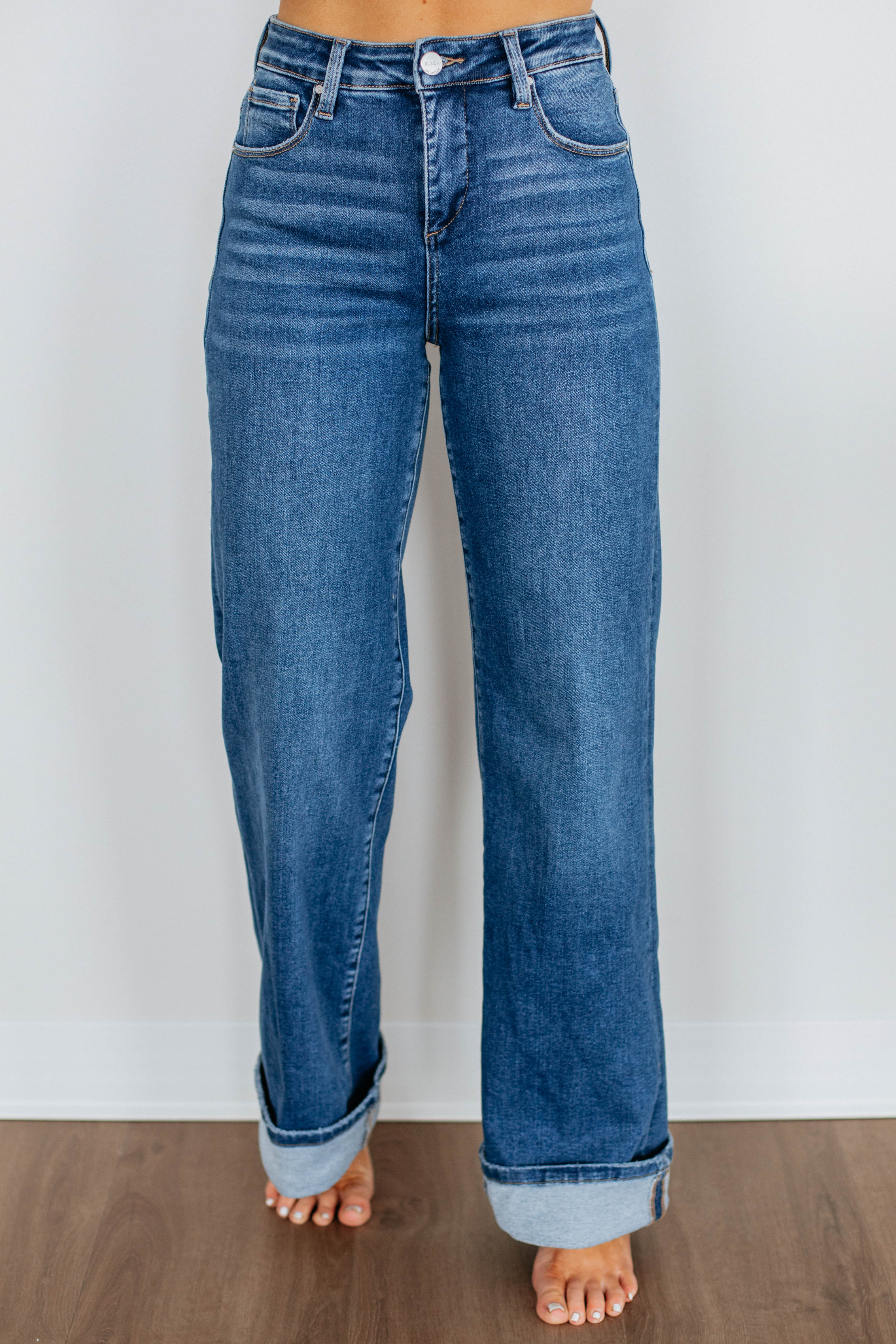 Daytone Risen Jeans for Men - High Waist Slim Fit Stretch Denim Pants | Perfect for Casual Wear, Office & Night Out