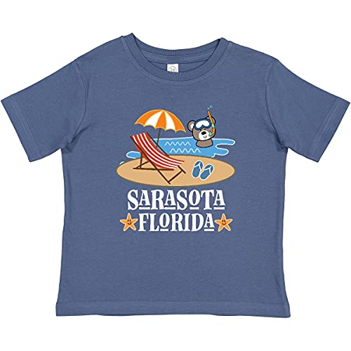 Inktastic Sarasota Florida Beach Vacation Baby T-Shirt - Cute Summer Outfit for Infants & Toddlers - Perfect for Beach Trips, Family Vacations & Photo Shoots