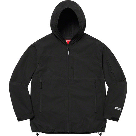 Supreme Full Zip Facemask Jacket Black - Stylish & Protective Hooded Jacket for Outdoor Activities, Streetwear Fashion & Cold Weather
