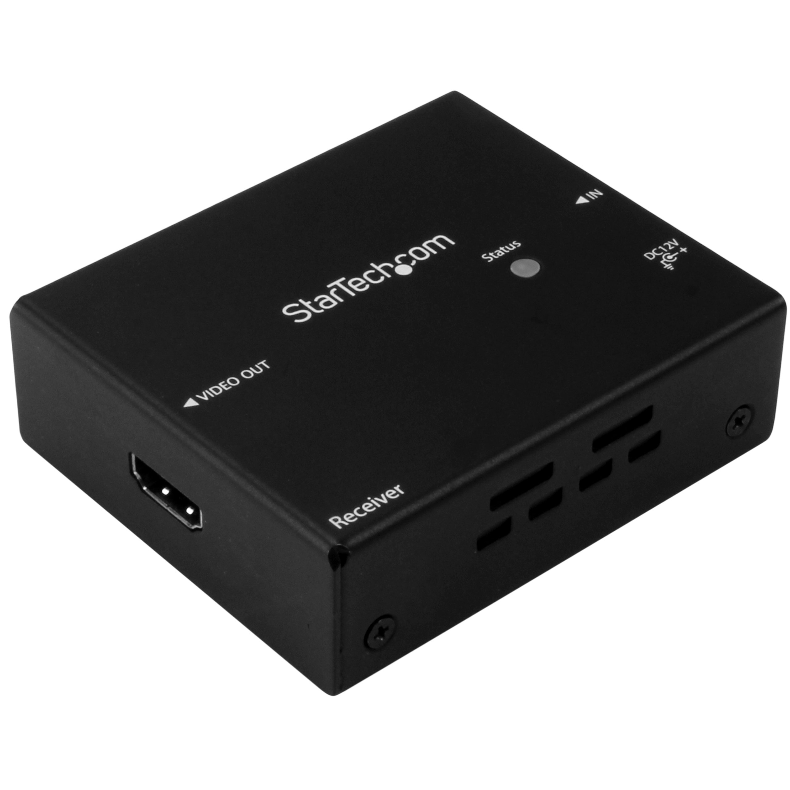 StarTech.com Multi-Input HDBaseT Extender with Built-in Switch - 4K DisplayPort VGA & HDMI Over CAT5e/CAT6 - 230ft Range, TAA Compliant (STDHVHDBT) - Perfect for Conference Rooms, Classrooms & Home Theater Setups