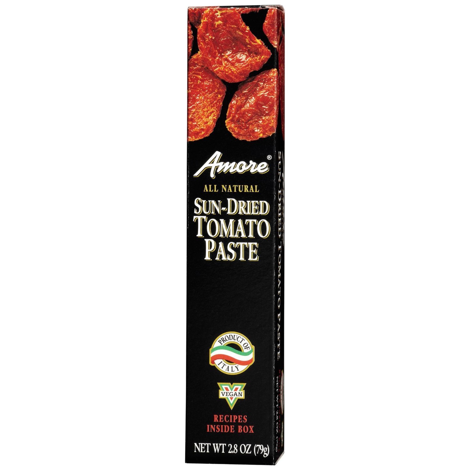 Premium Sun Dried Tomato Amore Paste - 2.8-Ounce (Pack of 12) | Bulk Value Pack | Perfect for Pasta, Pizza & Italian Cooking