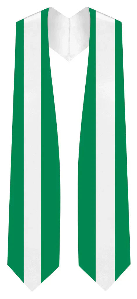 International Flag Graduation Stole - Multicolor Sash for Graduation Ceremony - Perfect for High School & College Commencement