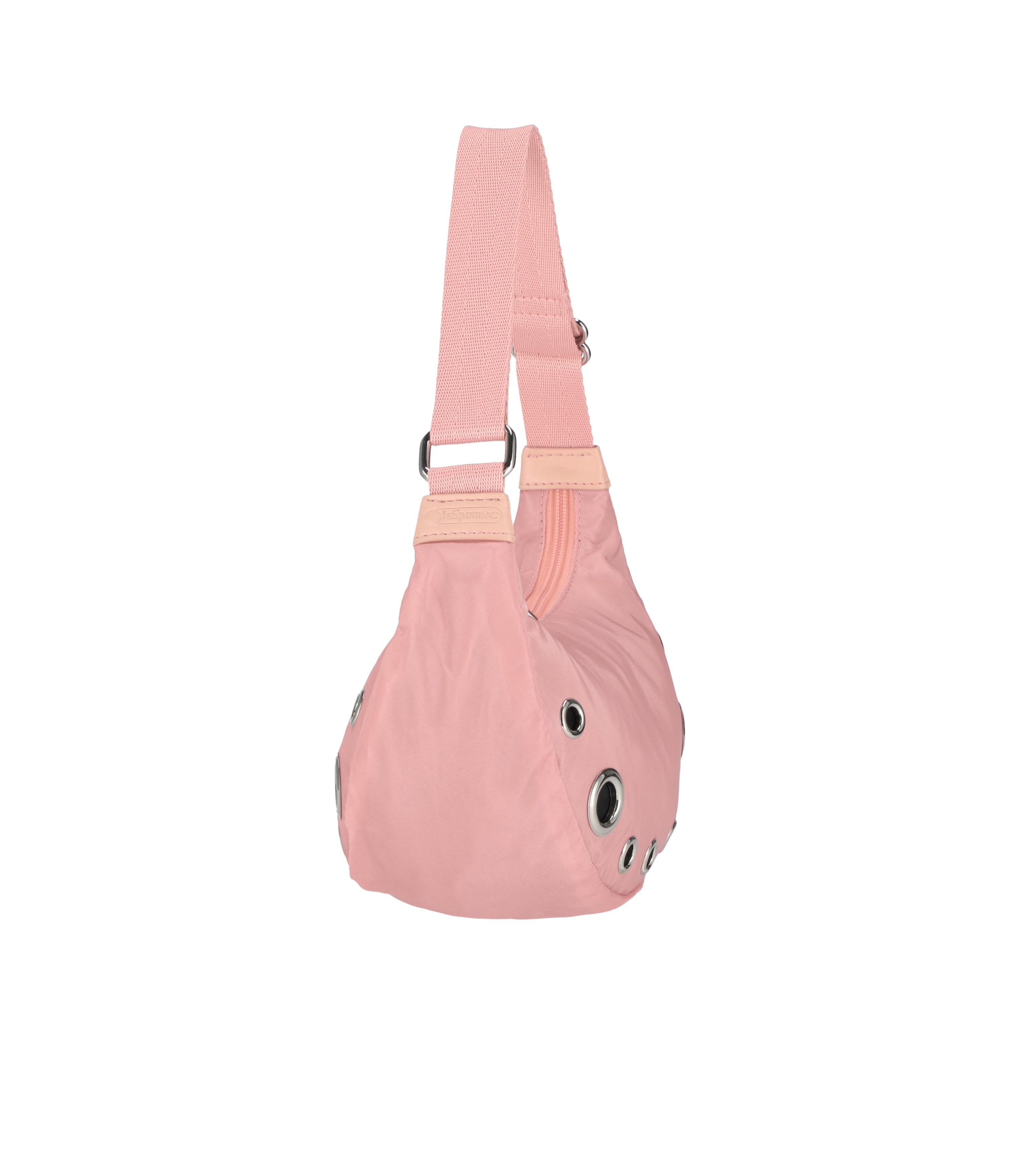 Stylish Small Shoulder Bag with Grommet Details - Perfect for Everyday Use, Travel & Casual Outings