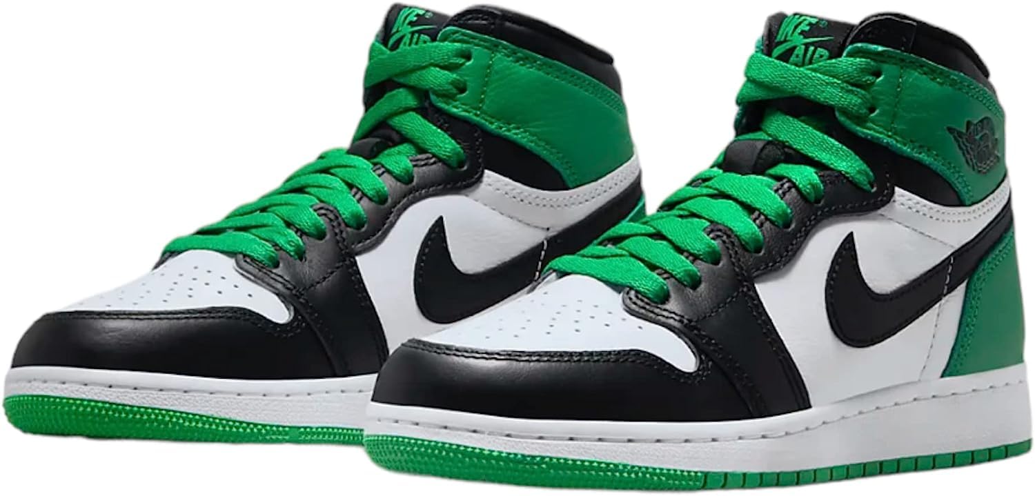 Nike Air Jordan 1 Retro High OG Boys Basketball Shoes - Classic Sneakers for Kids, School, Sports & Casual Wear