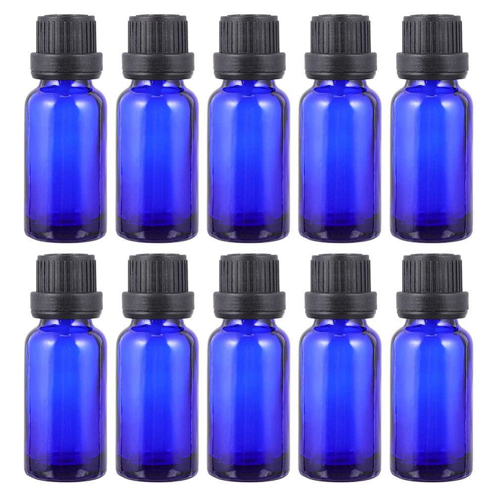 OSALADI 12-Piece 15ml Amber Glass Essential Oil Bottles with Euro Dropper Caps - Perfect for Storing Essential Oils, Perfumes & DIY Aromatherapy Blends | Ideal for Travel, Home Use & Gift Giving
