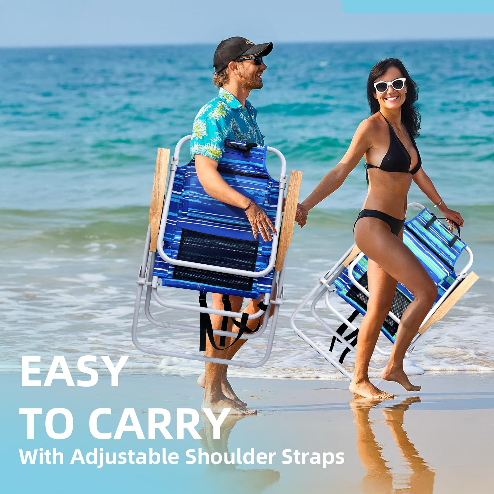 **Tall Beach Chairs for Adults - 17