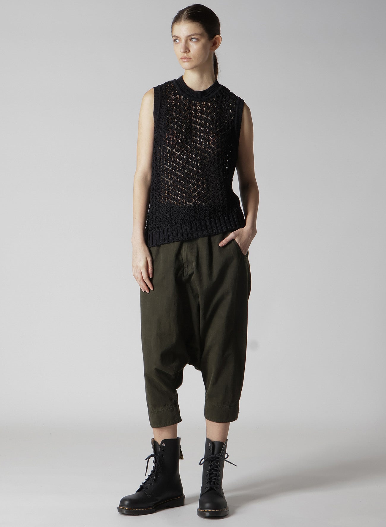 Stylish Cotton Slab Garment Dyed Cuffed Hem Sarouel Pants for Men & Women - Perfect for Casual Wear, Street Fashion, and Boho Outfits