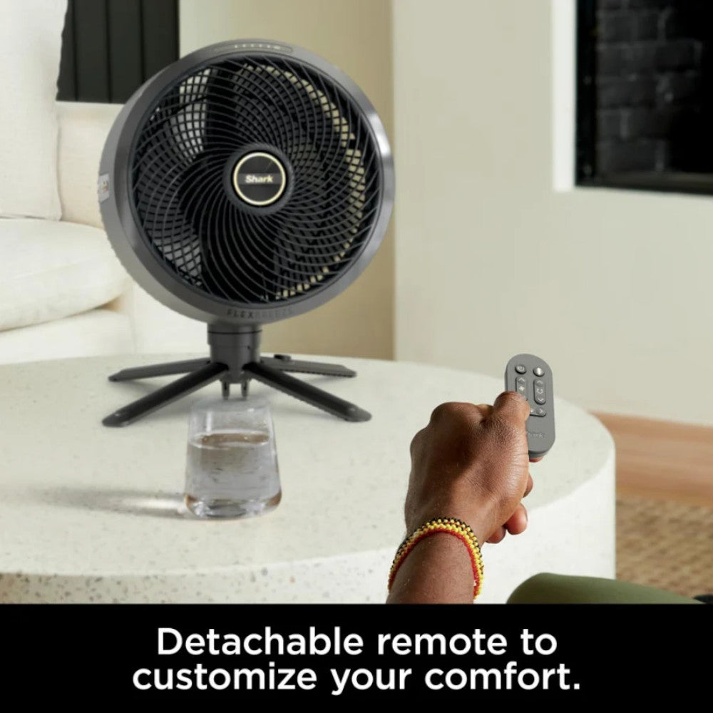 SHARK UH205 FlexBreeze Fan - Portable & Powerful Cooling Fan with Home Essentials Warranty | Perfect for Bedroom, Office, and Outdoor Use