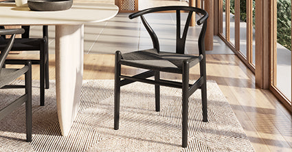 Premium Woven Chair - Comfortable & Stylish Home & Office Seating for Living Room, Patio, or Workspace